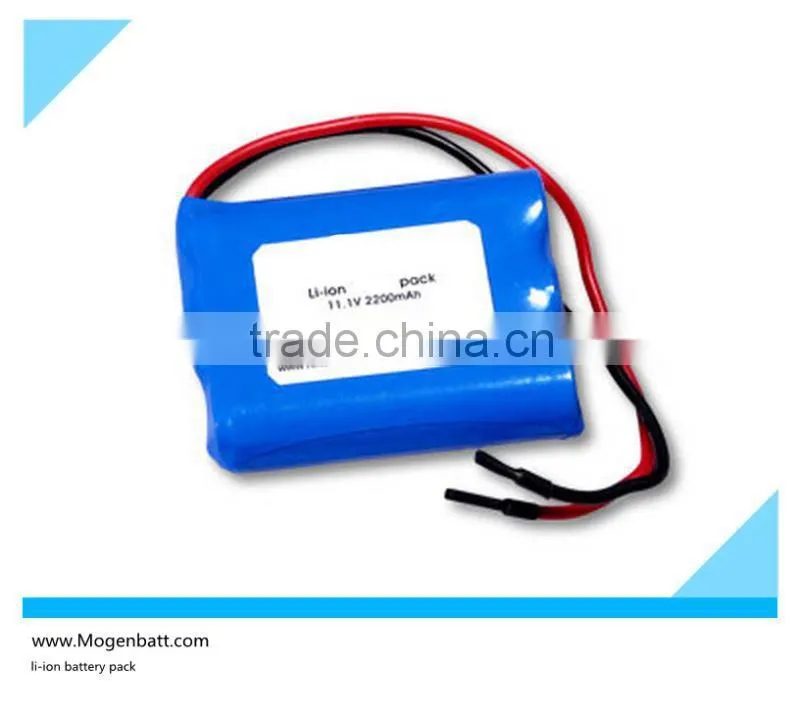 High Pressure Li-Ion Battery,Rechargeable 18650 11.1V 2200mAh Li-Ion Battery Pack,Ups Battery Bank