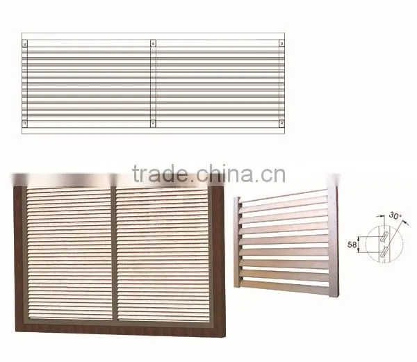 Interior window shutter blind (trade assurance supplier)