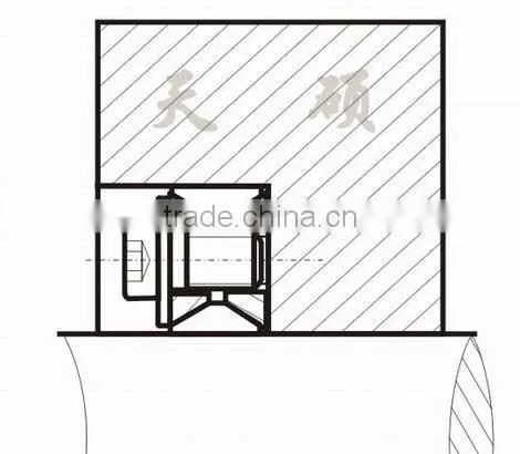 Z4 type high quatity steel Locking element