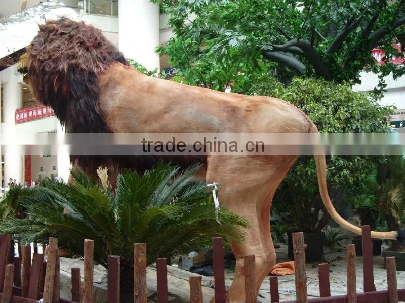 Vivid Animal Statue fiberglass Lion