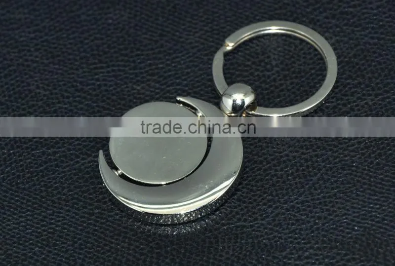 metal moon epoxy keychain keyring cute keychain