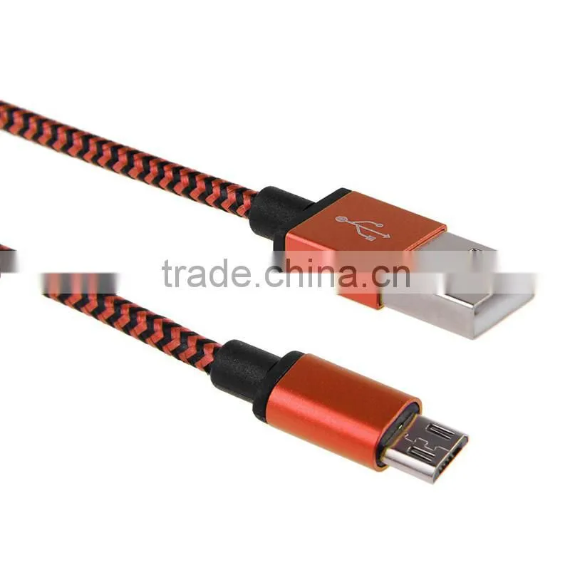 Braided Nylon Woven USB for Android Phone Smart Cell Phone