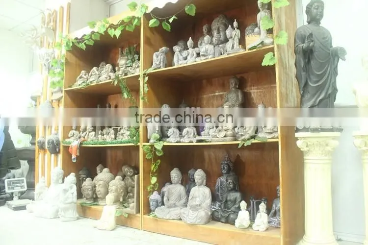 Antique Wooden Looking Sleeping Buddha Statue For Sale