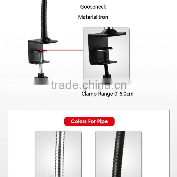 Universal tablet bed holder,Tablet PC clamp holder
