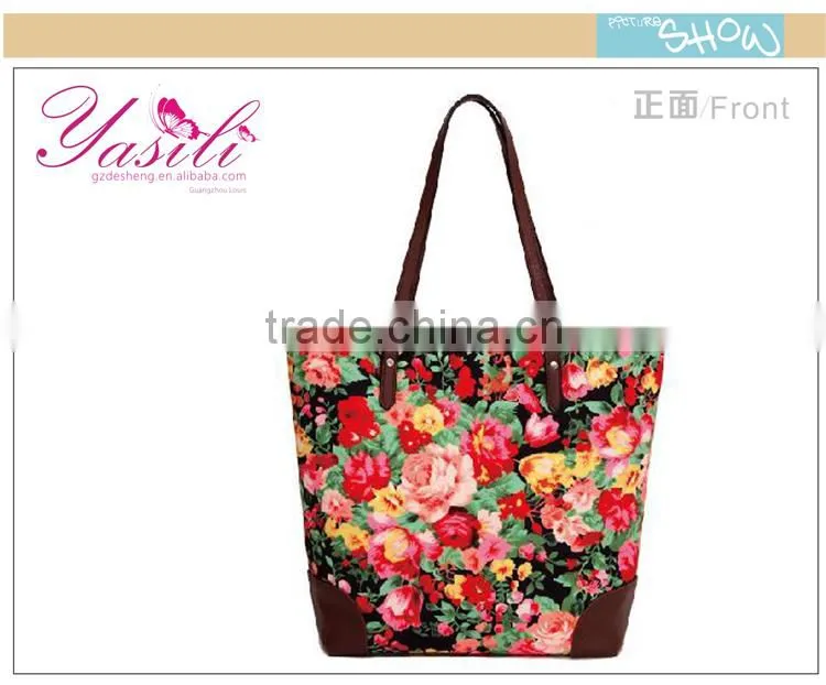 2015 chinese female tote bag female canvas tote bag lady canvas tote bag