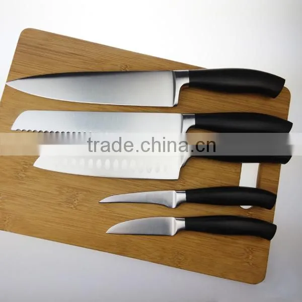 Plastic handle kitchen knife
