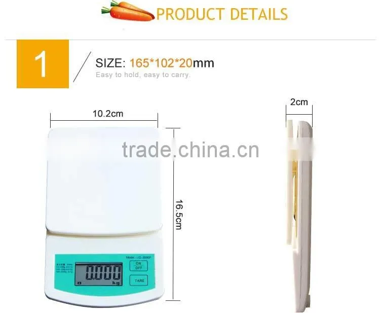 Wall-Mounted Kitchen Electronic Scale
