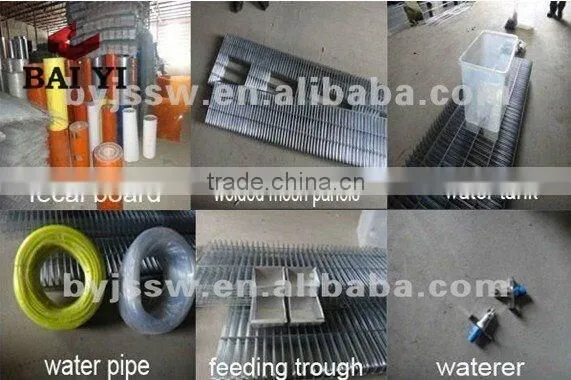 BAIYI Tiers and Cheap Poultry Farming Equipment For Rabbit (rabbit cage)