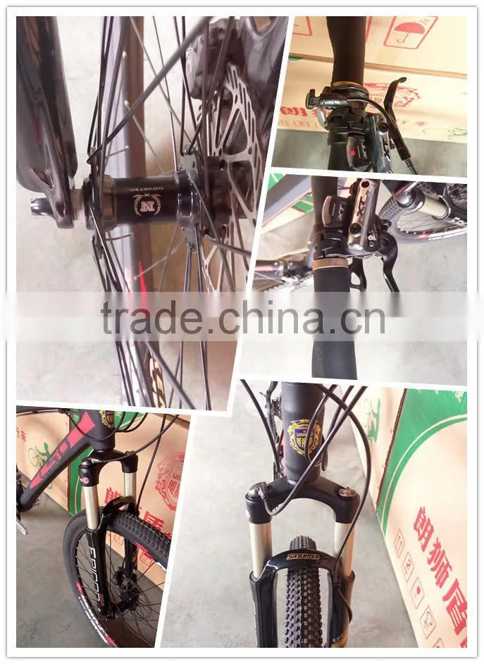 30 high speed 26 inches with double disc brake high carbon fiber Mountain bike