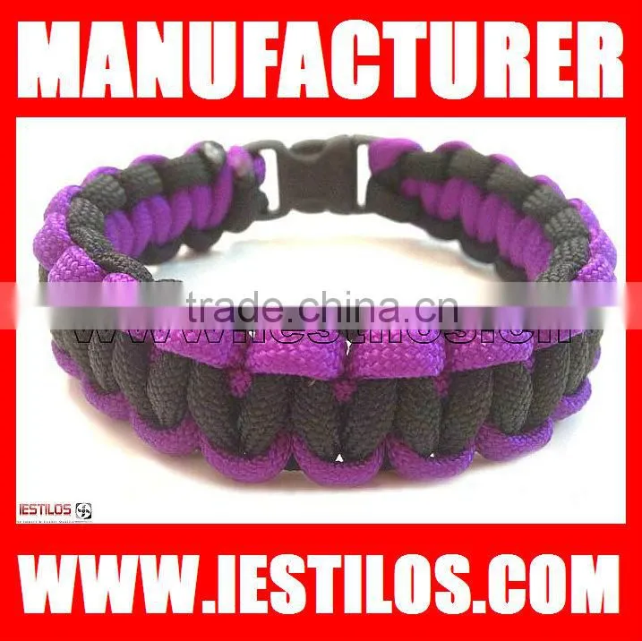 wholesale high quality color paracord bracelet