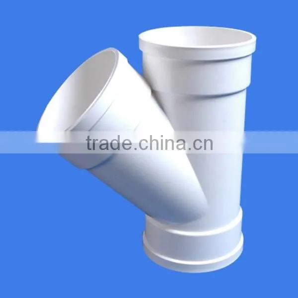 pvc plastic pipe fittings