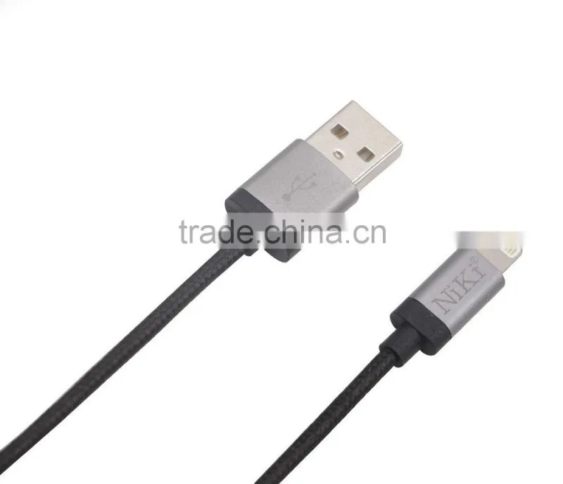 MFi approved manufacturer for lightn usb cable for iphone 6 plus