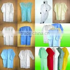 disposable medical isolation gown