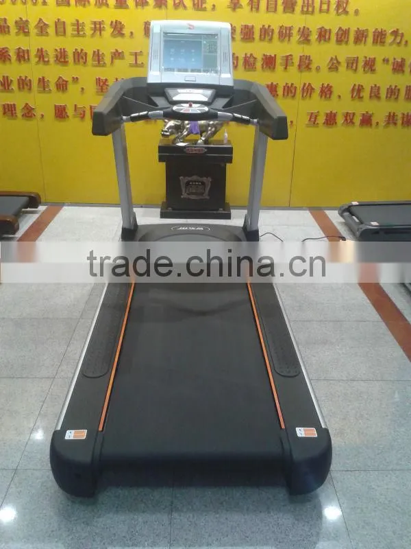 Fashion Design AC Outdoor Electric Treadmill With 19" Touch Screen