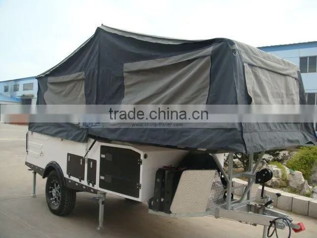 Rongcheng longhe fiberglass forward folding camper trailer LH-GQF-01A