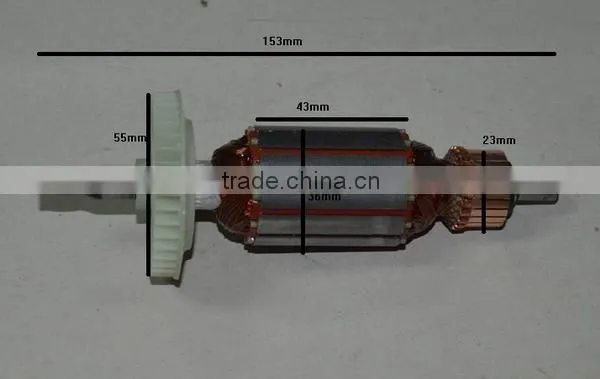 motor rotor and stator