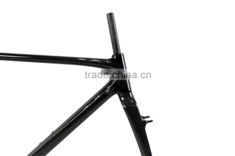 Carbon cyclocross bike frame, T700 carbon fiber frame, chinese cx frame V brake , cyclocross bike ISP frame