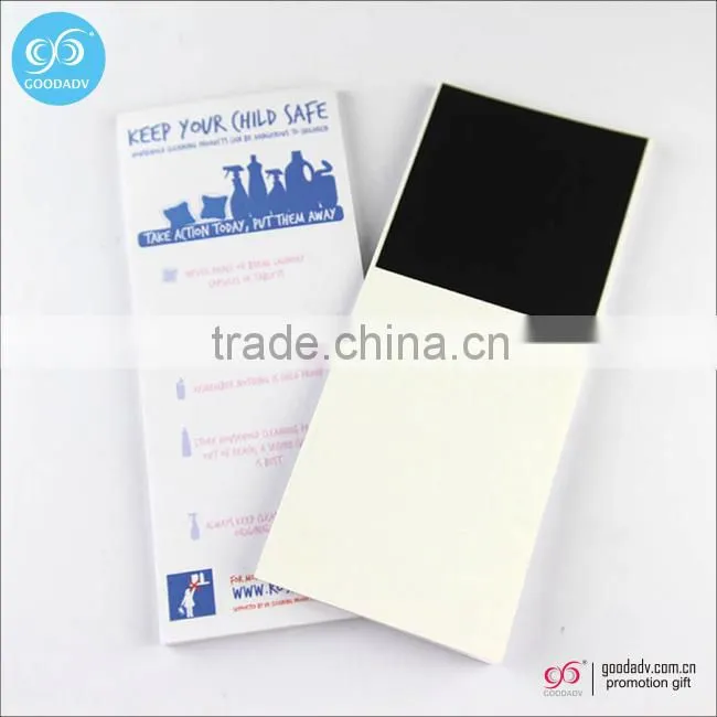 Promotion gift custom magnetic memo pad/ sticky memo pad /sticky note pad