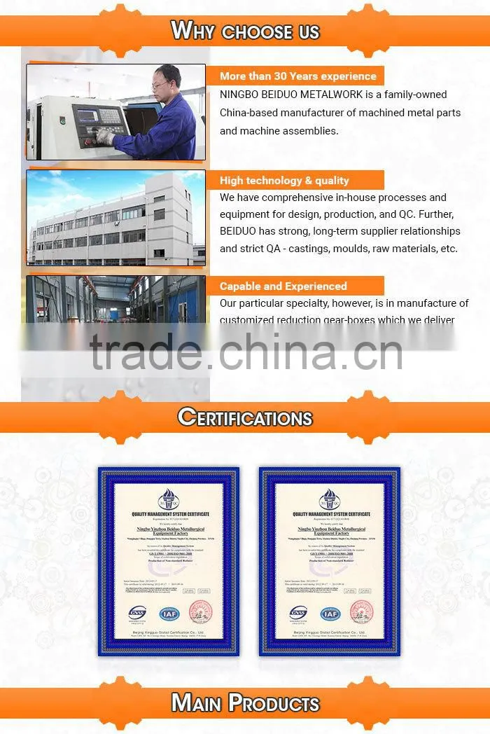 Directry factory custom made metal ductile grey iron casting processing of metal