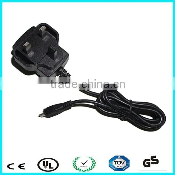 6v 1a uk ce ac dc power adapter with Tuv certified