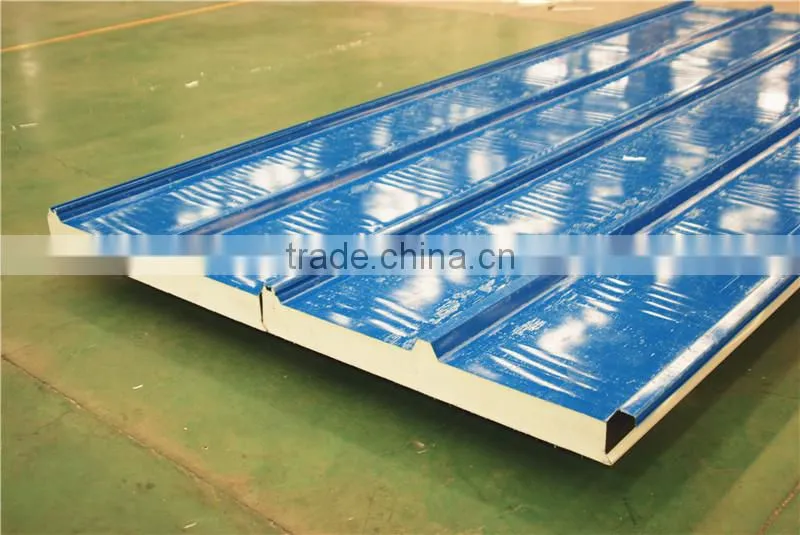 corrugated color steel sandwich panel for roof