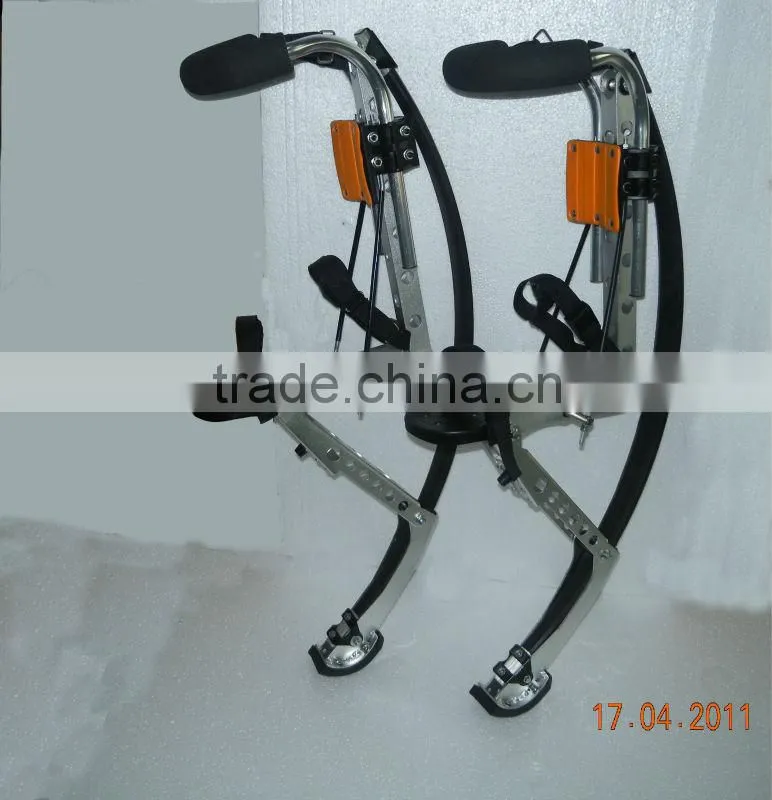 Aluminium frame fiberglass spring Fitness adults Moon Jumpers