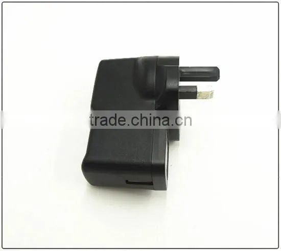 230Vac 5v 2.5a USB handy power charger for mobile phone