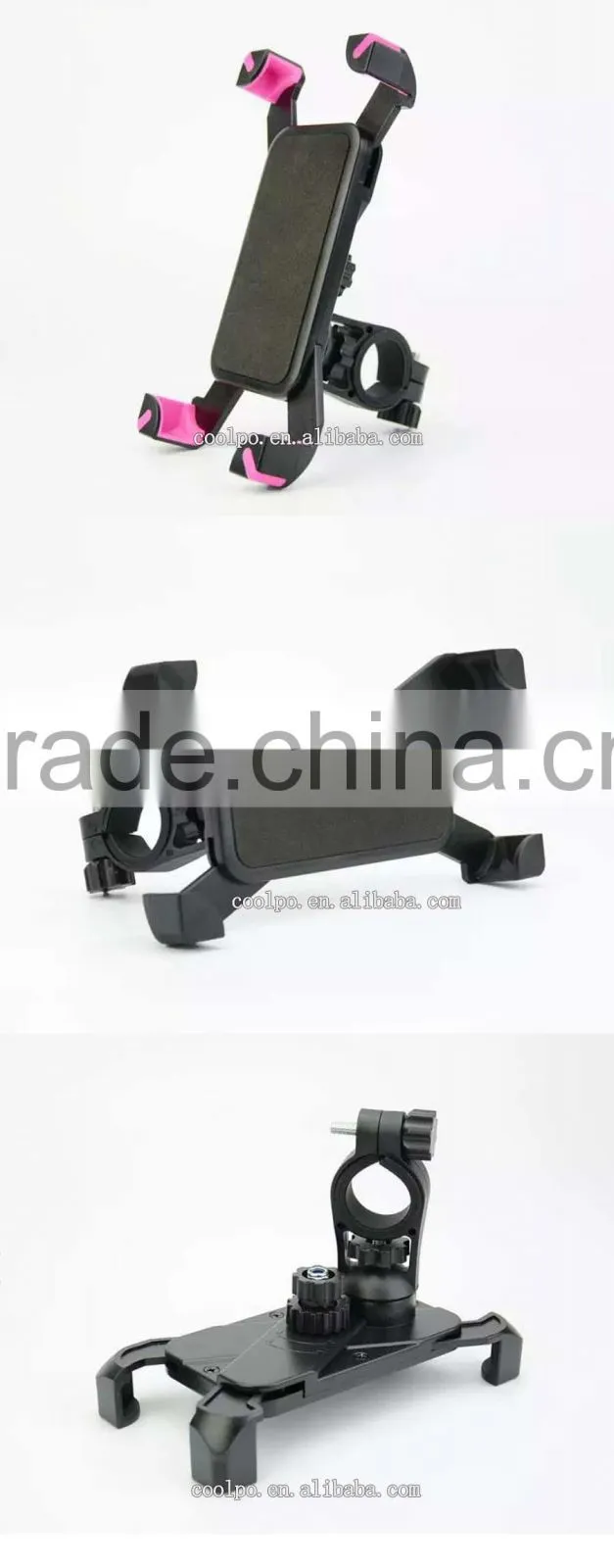 Bike Phone Mount Motorcycle Bicycle Cell Phone holder Handlebar Phone Mount for iPhone 6 6S Plus 5S for Samsung Galaxy S6 GPS