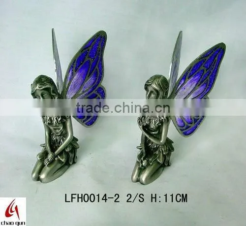 2012 metal lovely fairy sculpture 0240