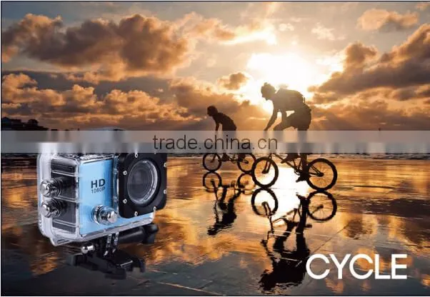 Multilingual neutral sj4000 mini action camera with remote control