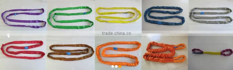 Belt type round sling to lifting reliable belt type sling