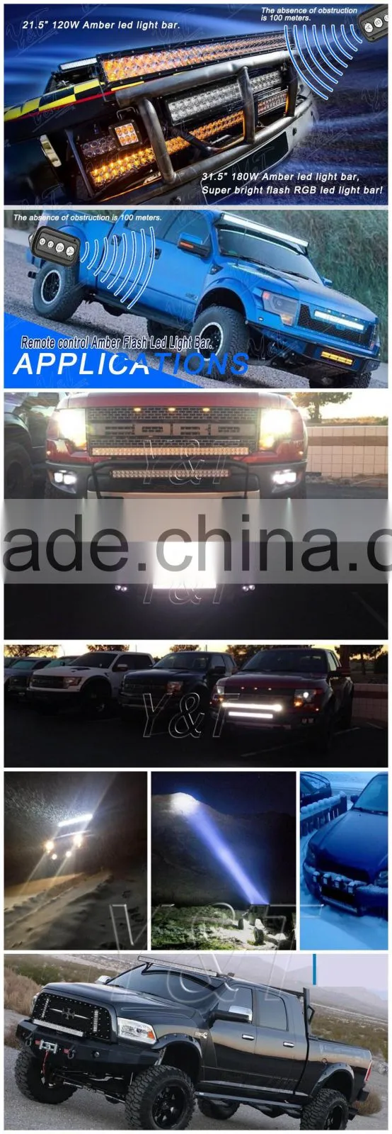 wholesale led offroad 4WD accessories led light bar off road