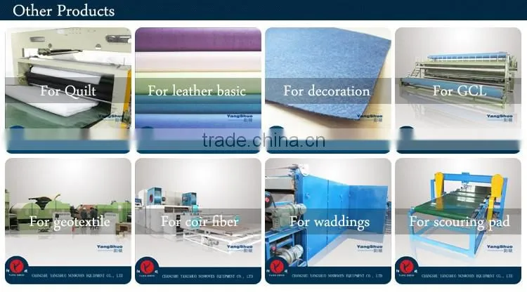 stitch bond nonwoven fabric raising machine