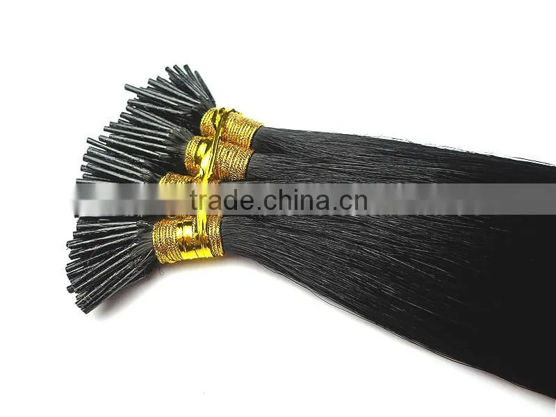 real remy hair high quality 10-30 inch i tip hair extension
