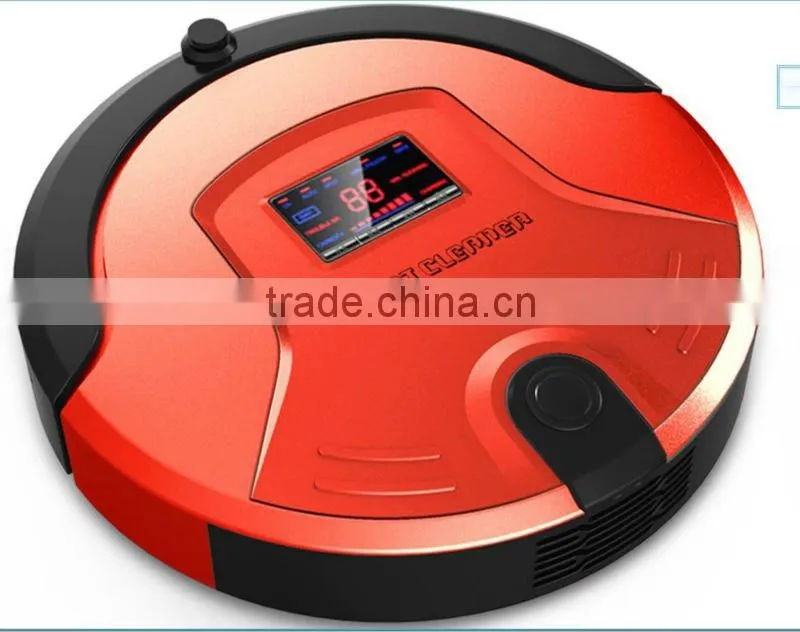 intelligent vacuum auto multifunction robot automatic vacuum cleaner,2012 new and hottest mini robot cleaner