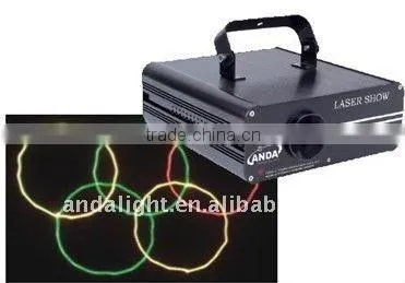 three colors animation stage laser light