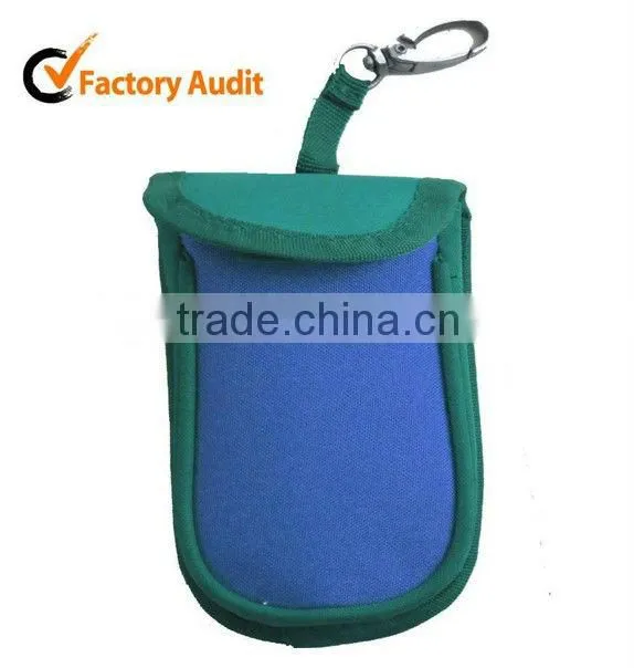 2013 hot sales 3D folding polyester phone pouch