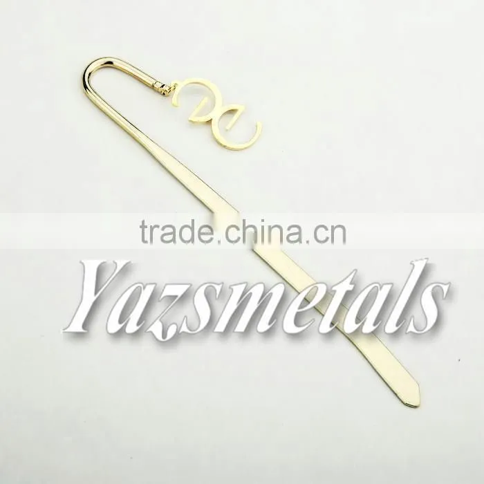 blank metal bookmark blank