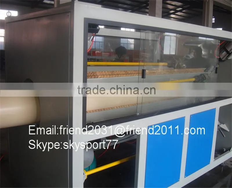 PVC pipe extrusion line