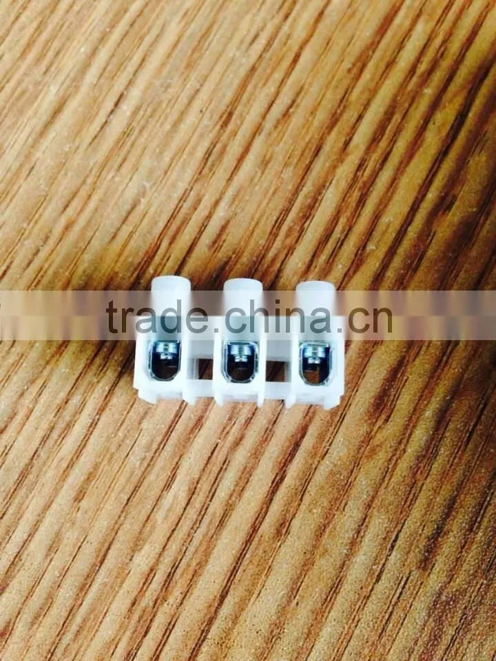 SY-079 3 poles no flammable with wire protector Terminal block