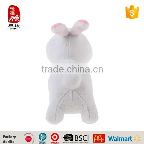 Alibaba china supplier white stuffed toys plush rabbit