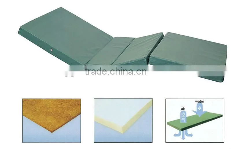 Hospital bed mattress, waterproof mattress for multi-functions bed