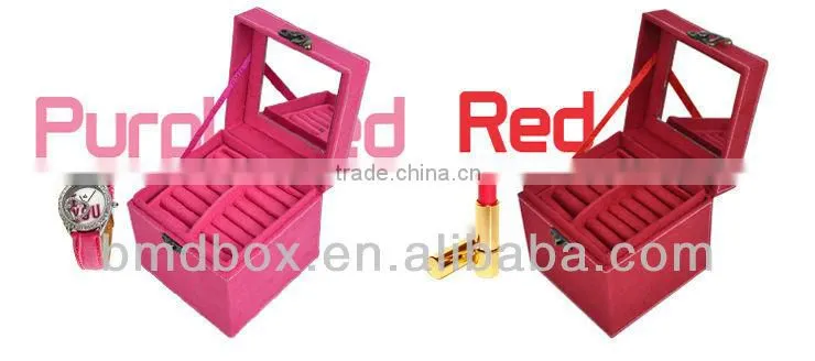 hot selling fabric jewelry gift packaging box