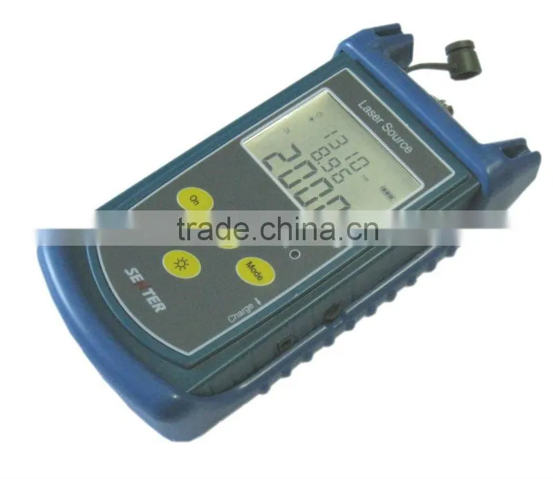 ST815 handheld economic type Optical Laser Source big LCD
