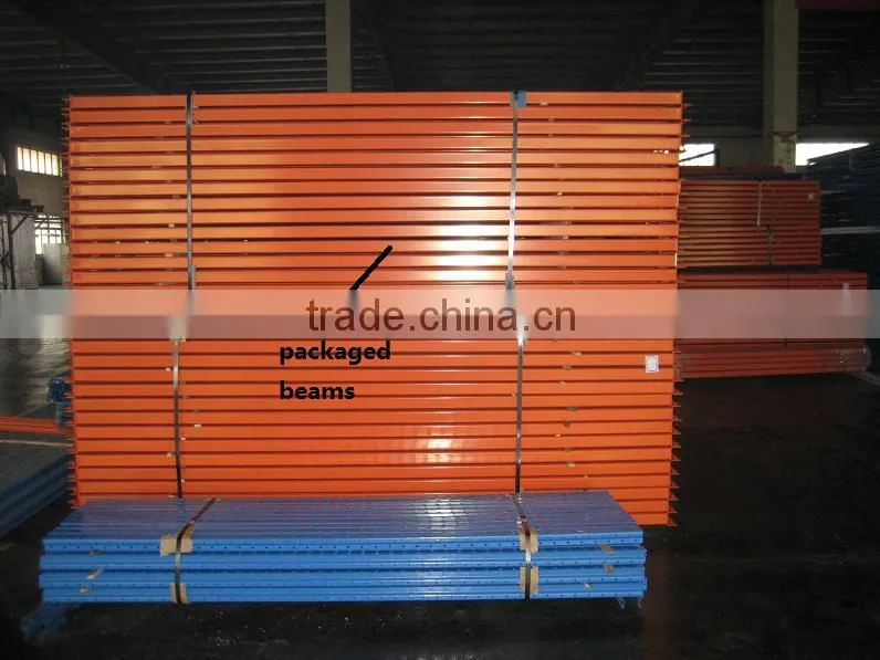 Q235b steel Double-Deep Pallet Racking with Special forklift