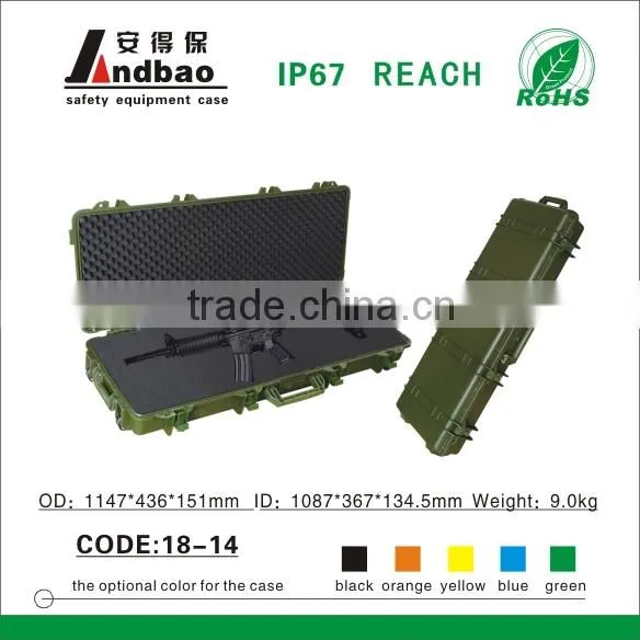 waterproof dustproof crushproof plastic tool case