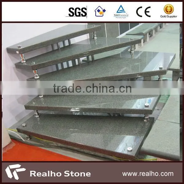 bullnose edges granite staircase
