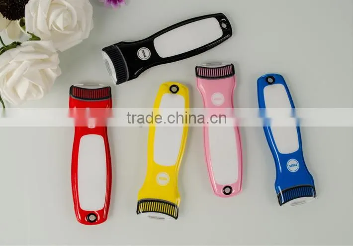 cheapest PVC flashlight torch with clients' logo