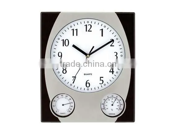 Plastic Weather Station Clock YZ-8933D