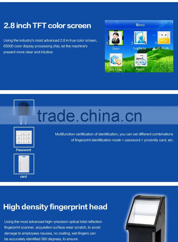 2014 portable USB fingerprint scanner